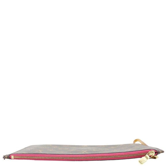 Louis Vuitton  Neverfull Monogram Canvas Pochette Wristlet Brown - Picture 4 of 13